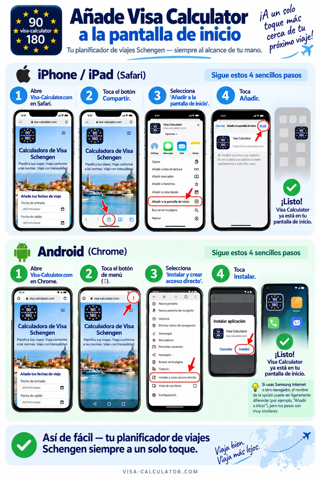 Visa Calculator PWA